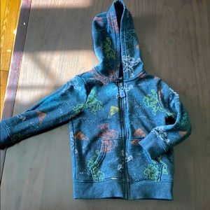 Hoodie with zipper